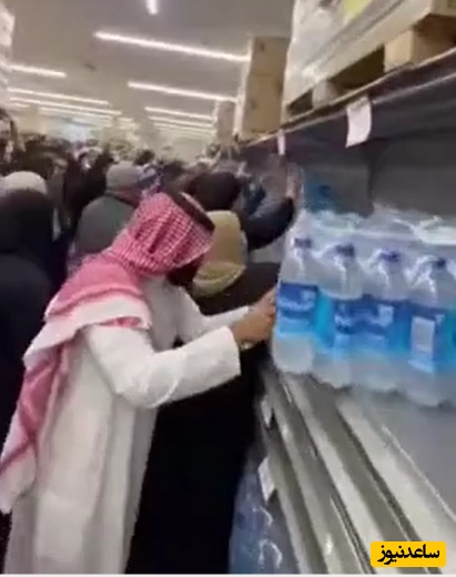 پایان رویای امنیت مطلق؛ غارت فروشگاه‌های امارات از ترس قحطی توسط مردم این کشور+فیلم