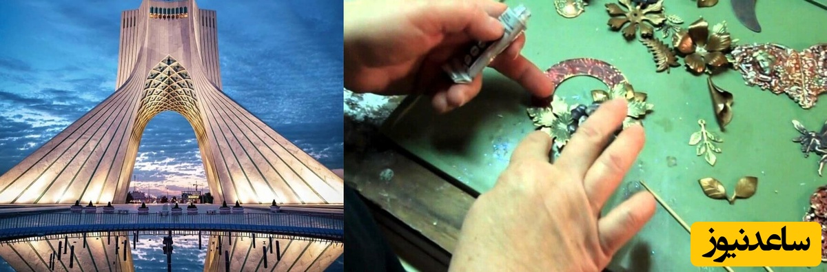 خلاقیت چشم‌نواز جواهرسازی که با الهام از برج آزادی، اصالت ایرانی را به درخشش کشید/ جایی که خلاقیت و اصالت ایرانی به زیبایی درخشش می‌یابند👌