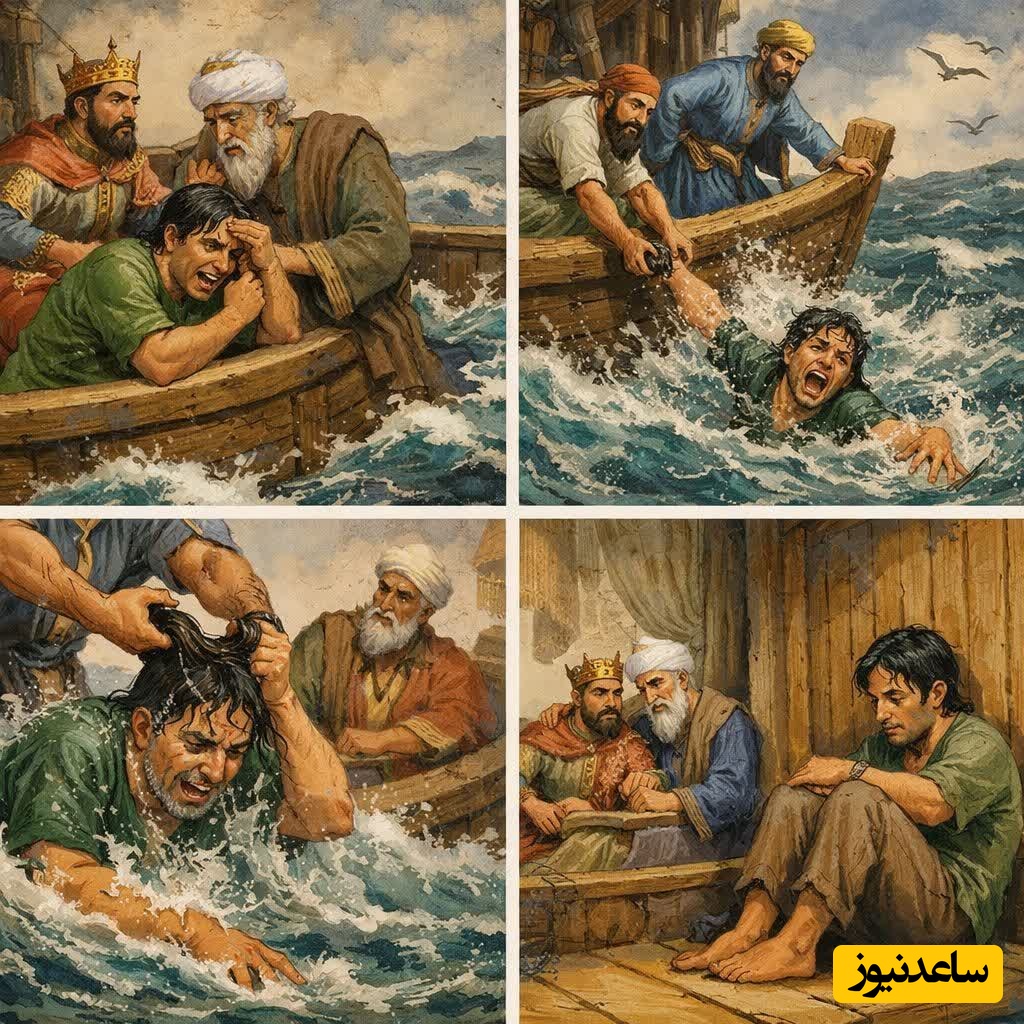 حکایتی از ترس و درس زندگی که دریا به غلام آموخت!