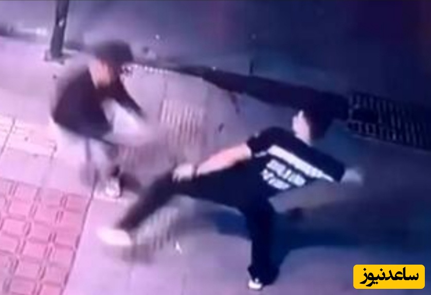 فیلم لحظه خنده دار از بازداشت یک موبایل قاپ+ فیلم