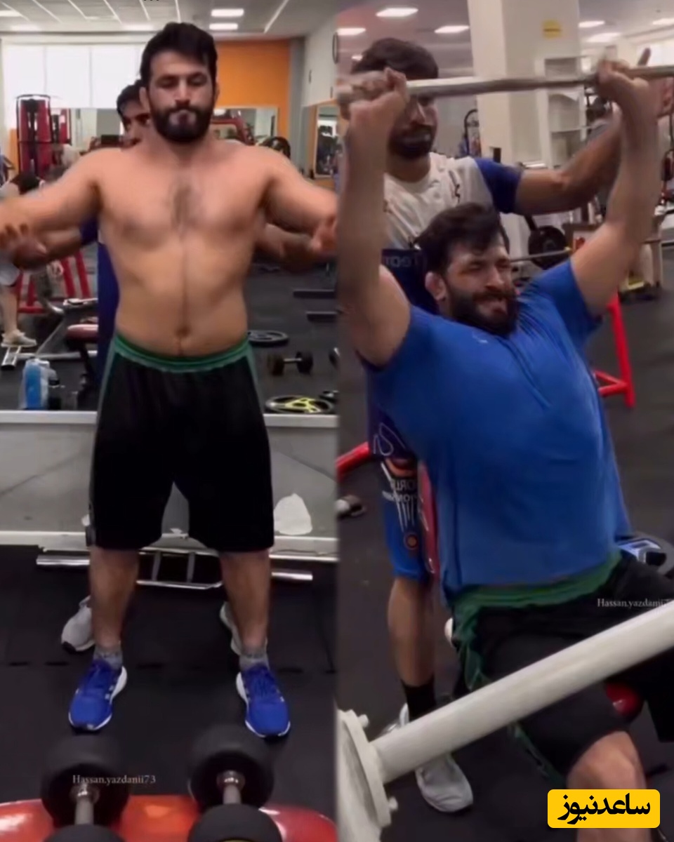 (فیلم) پلنگ مازندران بازمی‌گردد / تمرینات سخت و طاقت فرسای حسن یزدانی برای بازگشت به تشک کشتی