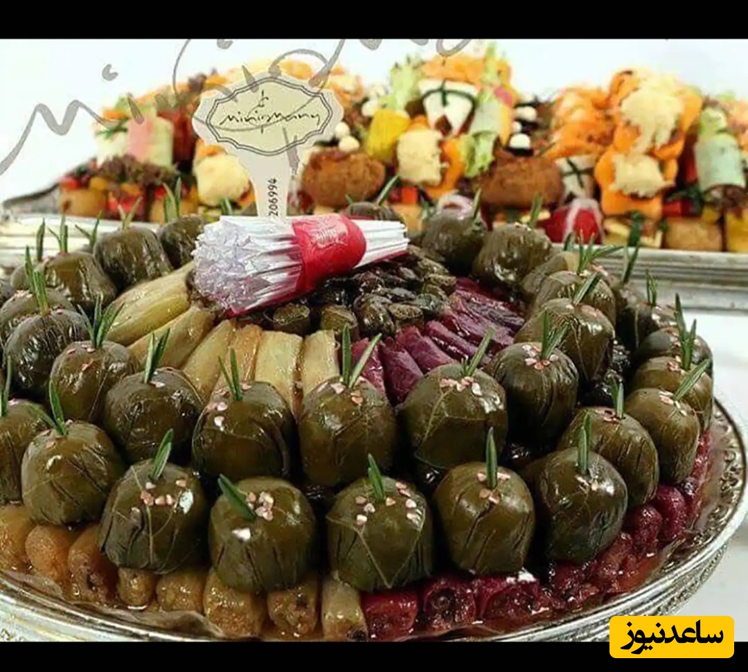 تزیین غذای ایرانی