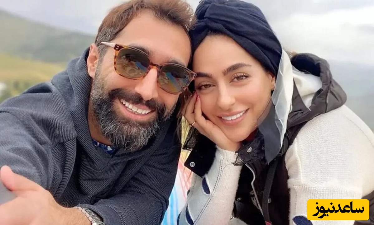 عاشقانه خاص سمانه پاکدل برای همسرش، هادی کاظمی؛ اگر زمان دکمه توقف داشت هر لحظه که با هم هستیم را متوقف می کردم تا ابدیت طول بکشد تو فقط همسرم نیستی.....