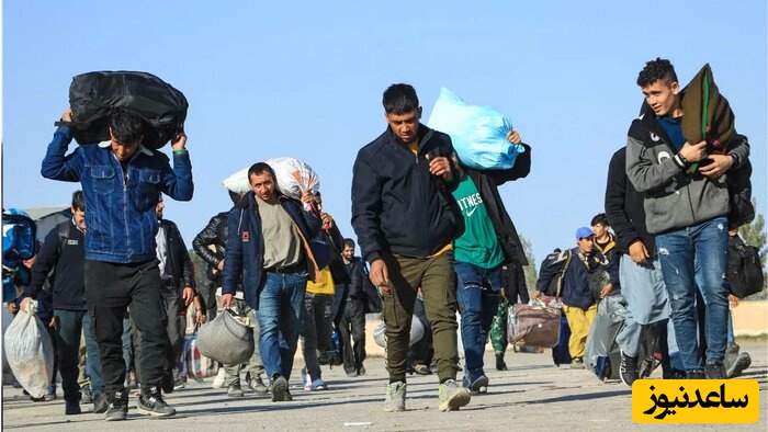 خروج گستره و بی‌سابقه اتباع غیرمجاز از اصفهان+ ویدیو