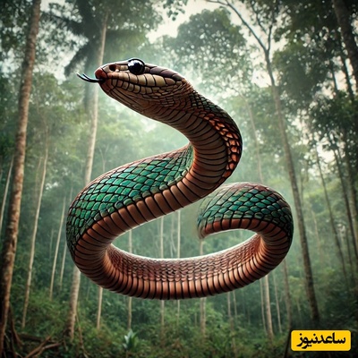 (ویدئو) مستند حیات وحش روز| آیا داستان مارهای افسانه‌ای که پرواز می‌کردند را شنیده بودید؟ این یکی واقعی است!