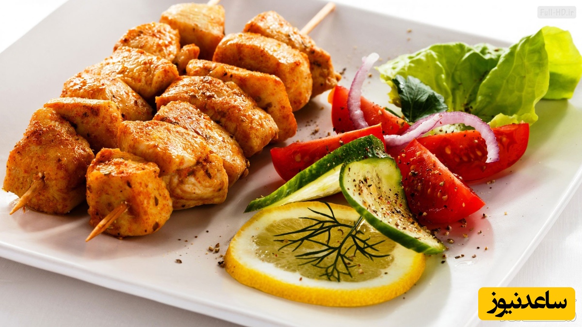 طرز تهیه کباب چوبی با مرغ و فیله که نظیر نداره+ عکس