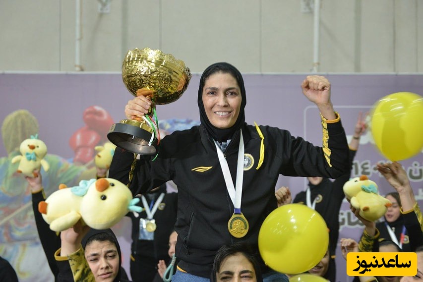 الهه منصوریان، قهرمان ووشو کار ایرانی عروس شد/ به من میگن لوک خوش شانس/ مبارکا باشه