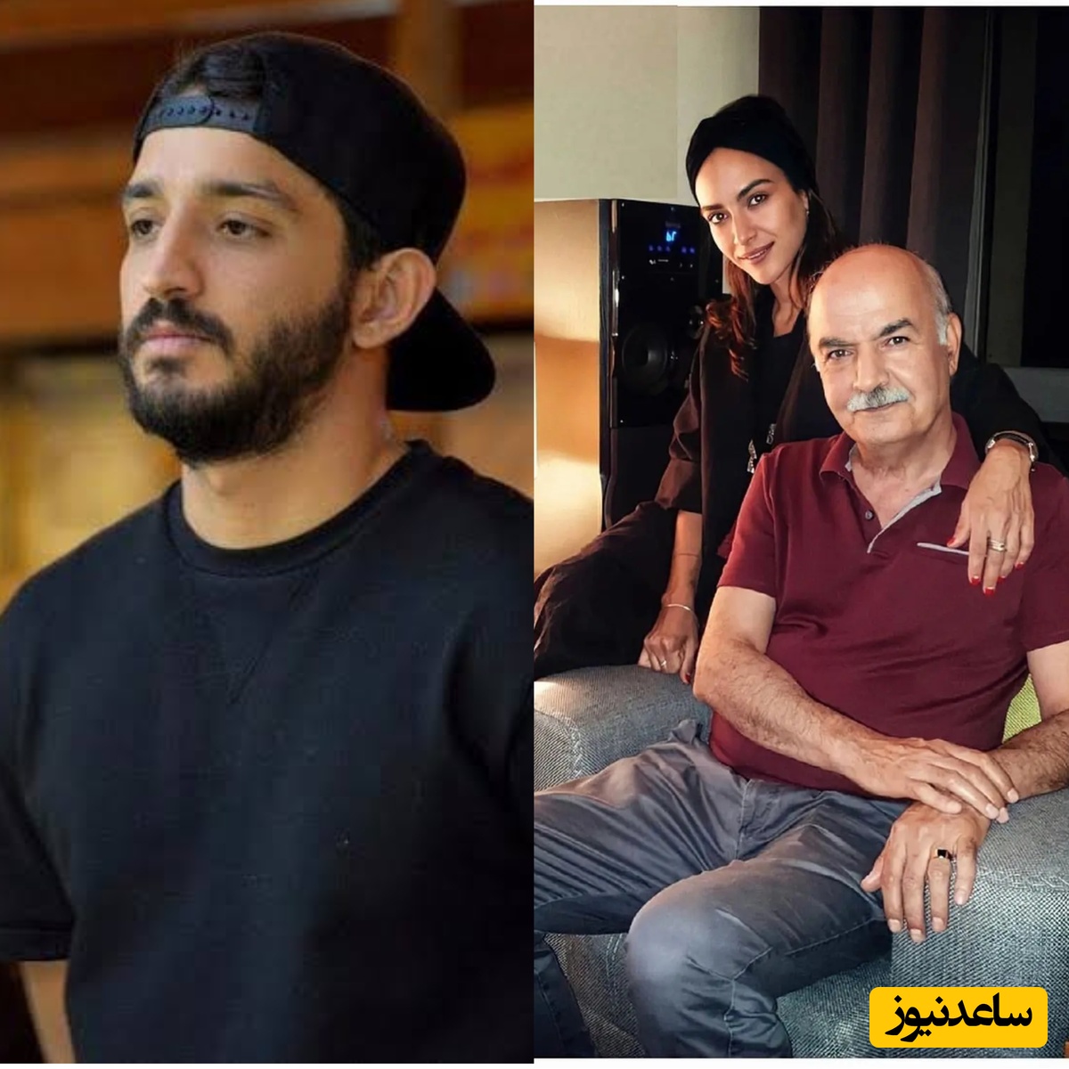 سینا ساعی داماد ایرج طهماسب شد؟؛ عکس دونفری خواننده رپ مشهور با دختر آقای مجری حسابی سر و صدا به پا کرد!+عکس