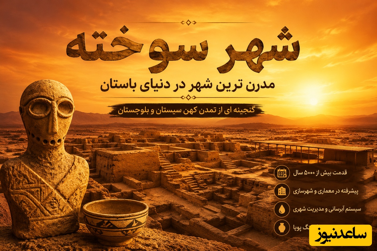 (ویدیو) باورکردنی نیست؛ 5000 سال پیش ایرانی‌ها این‌طور زندگی می‌کردند! / راز «شهر سوخته»؛ شهری که از دنیای مدرن هم جلوتر بود!