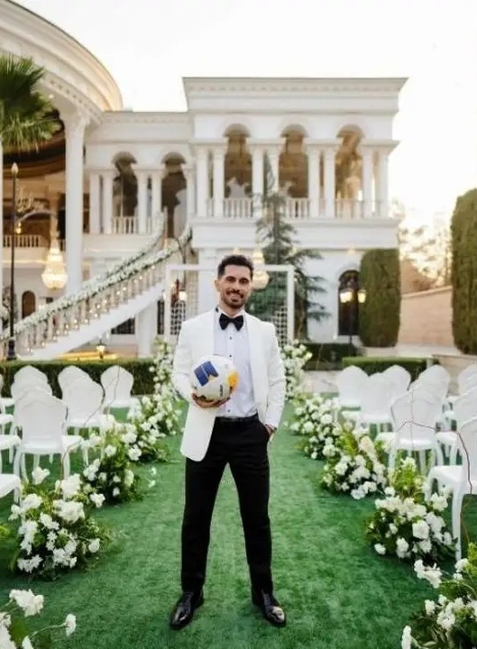 نگاهی به مهمان های دعوتی عروسی لوکس و شاهانه امید عالیشاه، کاپیتان پرسپولیس/ از کهنه رفیق مازندرانی تا کنعانی زادگان و سروش رفیعی و...+عکس