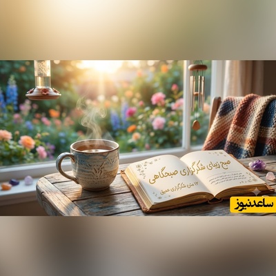 شکرگزاری صبحگاهی/ معبود بی‌همتای من، زیباترین بخش صبح، همین خلوتِ چند دقیقه‌ای با توست. چقدر آرامش‌بخش است که می‌دانم تنها نیستم / شکرگزاری امروز 23 خرداد 1405 + ویدئو