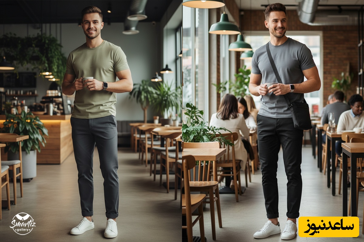 استایل اسپرت کافه گردی پسرانه