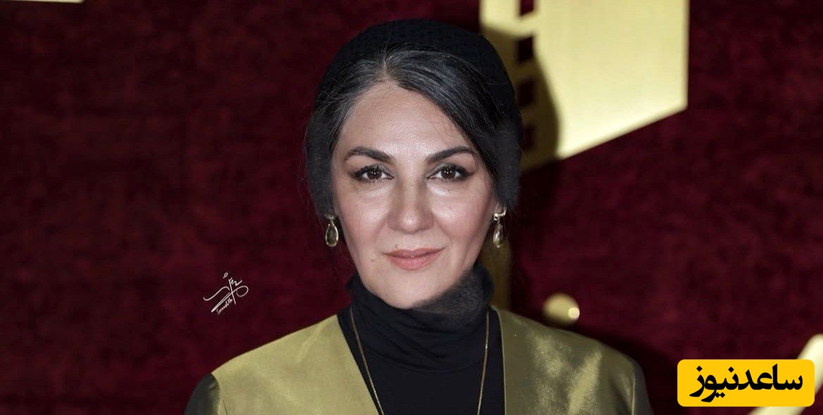 درخشش استایل ستاره اسکندری با کت سبز زیتونی خاص و گردنبند نقشه ایران در روز ملی سینما / الحق که هنرمندی برازنده خانم بازیگره + عکس