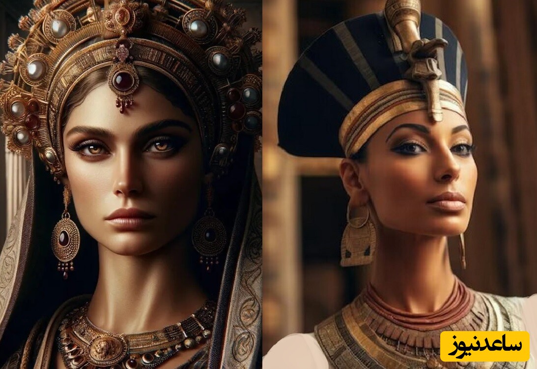 تصاویر مشهورترین و قدرتمندترین ملکه ها در تاریخ باستان+جزییات/ جذابیت و قدرت زنان باستان!