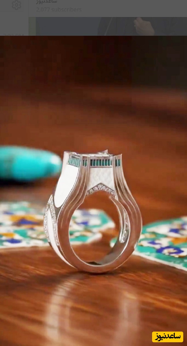 (فیلم) خلاقیت طراح ایرانی در طراحی انگشترهایی به شکل برج آزادی ایران / این بار دیگه واقعا هنر نزد ایران است و بس