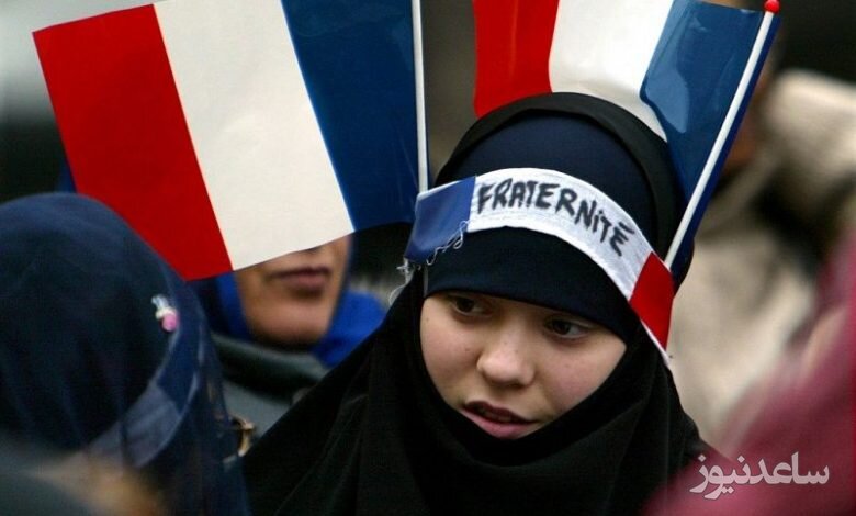کشف حجاب اجباری دختران فرانسوی برای ورود به مدرسه! +فیلم