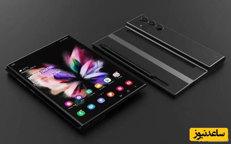 طرح مفهومی گوشی تاشو گلکسی زد فولد نوت با پشتیانی از قلم S Pen +فیلم