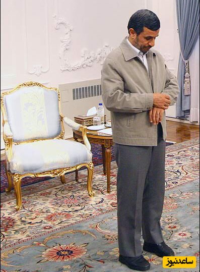 روایتی از به زور راضی کردن احمدی‌نژاد به کاپشن نپوشیدنش در دیدارهای رسمی!
