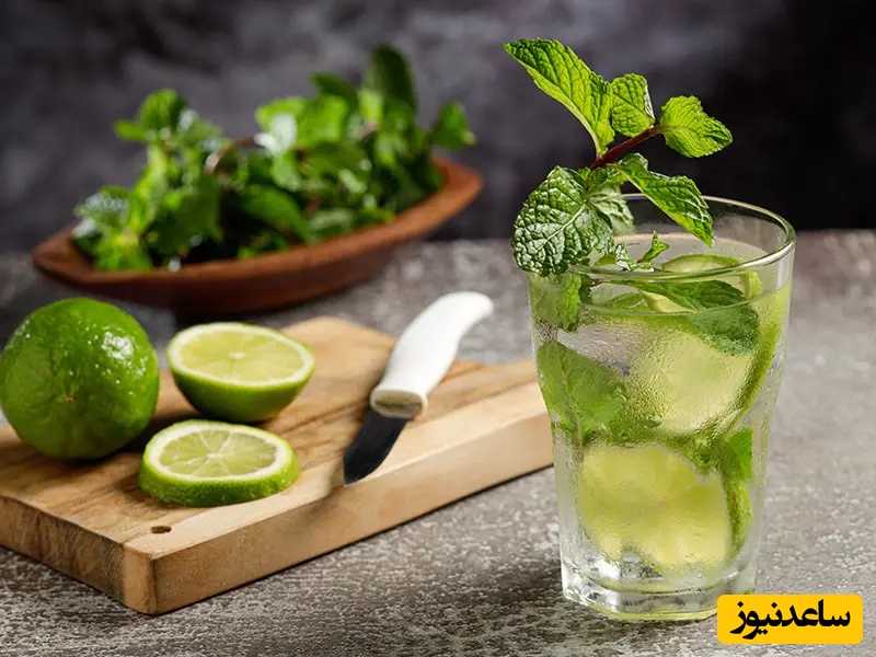 نوشیدنی خنک موهیتو