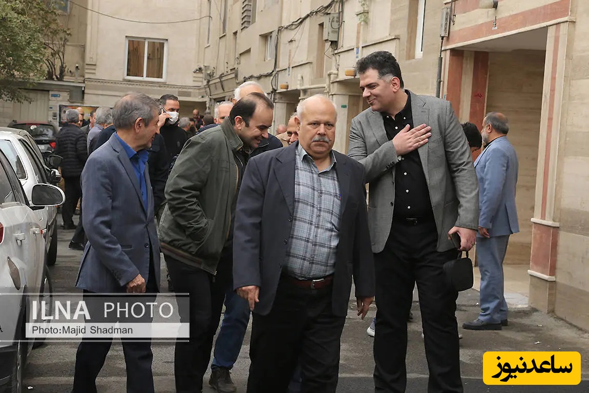 تشیع جنازه خواهر احمدی نژاد 