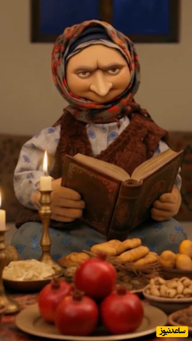 نوستالژی روز؛ شب یلداست و کلی خاطره با انیمیشن عروسکی خونه مادربزرگه براتون زنده میشه/ شعراخونی کاراکتر های عروسکی ویژه شب یلدا+فیلم
