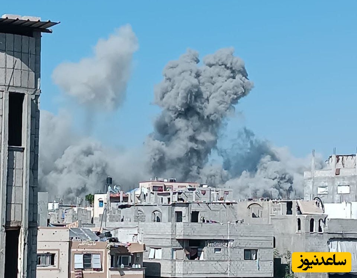 در حیفا چشم، چشم را نمی‌بیند؛ موشک‌های ایرانی حیفا را با دود پر کردند+ویدیو