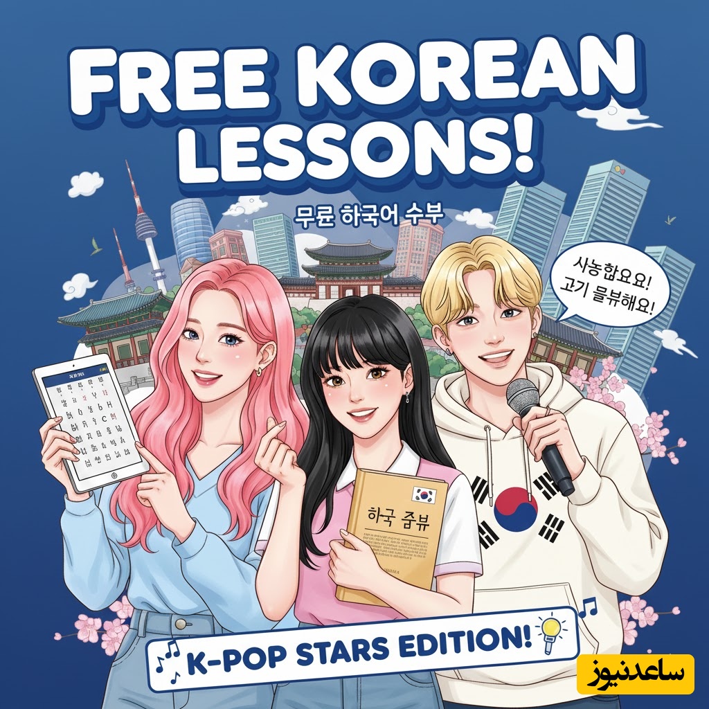 (ویدئو) آموزش صفر تا صد زبان کره‌ای کاملا رایگان/ قسمت شانزدهم: هانگول را مثل آب خوردن یاد بگیر! (5 لغت جدید)