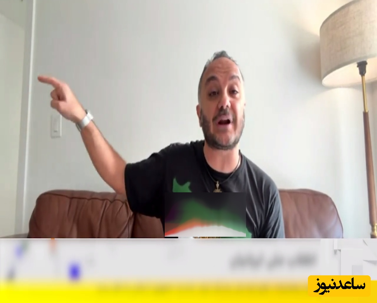 (فیلم) حالت غیرطبیعی و هیستریک احسان کرمی در برنامه مزدک میرزایی و حمله به علیرضا بیرانوند!