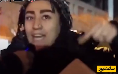 شجاعت دختر ایرانی هنگام مصاحبه با رسانه آلمانی زبان