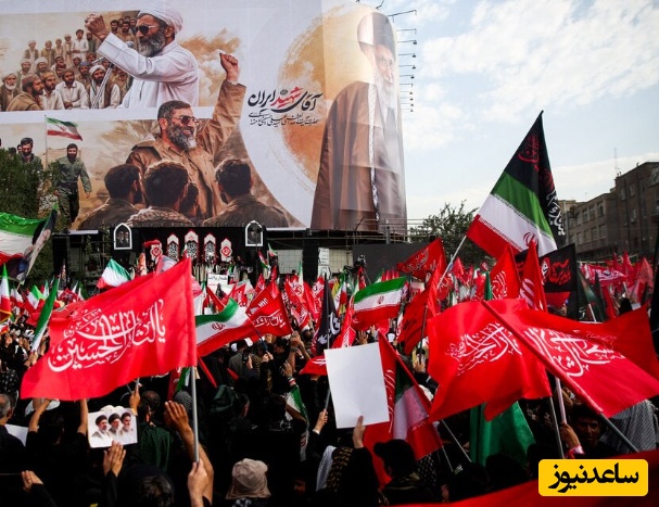 مراسم تشییع رهبر شهید