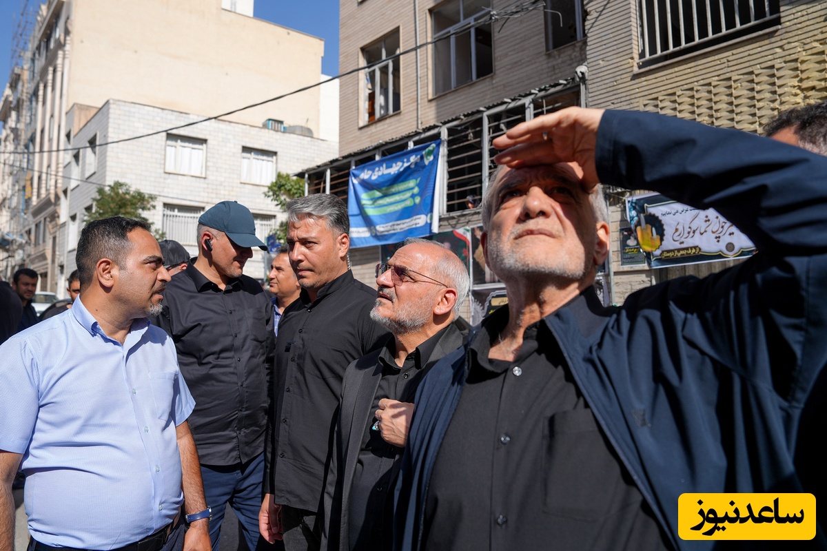 رئیس‌جمهور زیر آتش اسرائیل هم حاضر نشد غایب شود!+ویدیو