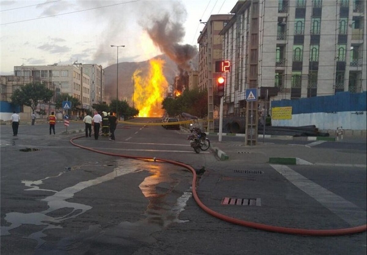 وقوع انفجار مهیب در پارک‌وی تهران با 4 فوتی