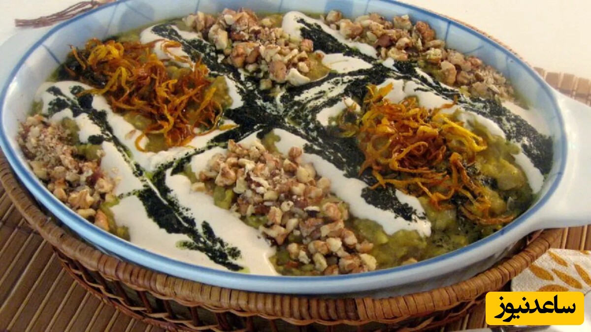 غذای پیشنهادی امروز / طرز تهیه آش ماشاب خوشمزه و مقوی برای افطاری به سبک قم + ویدئو