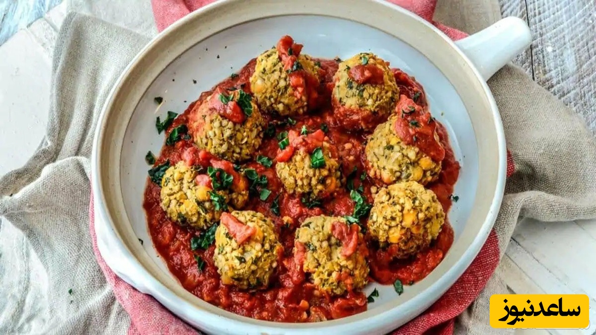 روش تهیه کوفته بروکلی با سس پیاز که نظیرش رو تا حالا نخوردی+ فیلم