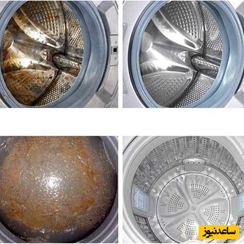 روش جرمگیری ماشین لباسشویی/ به همین راحتی ماشین لباسشوییتو نوش کن+ فیلم