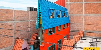 نگاهی به معماری عجیب باریک ترین خانه جهان؛ زندگی در خانه‌ای که نفس را بند می‌آورد