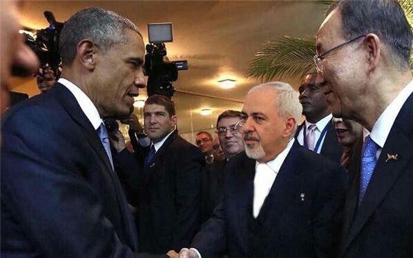 محمدجواد ظریف و باراک اوباما