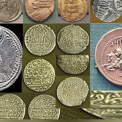 کشف شگفت انگیز سکه طلای باستانی عیسی مسیح با کتاب انجیل در دست بوسیله فلزیاب +عکس