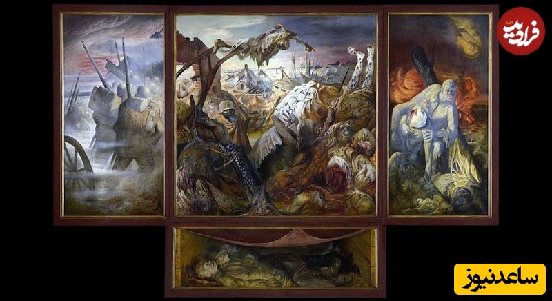 نقاشی در دل جنگ