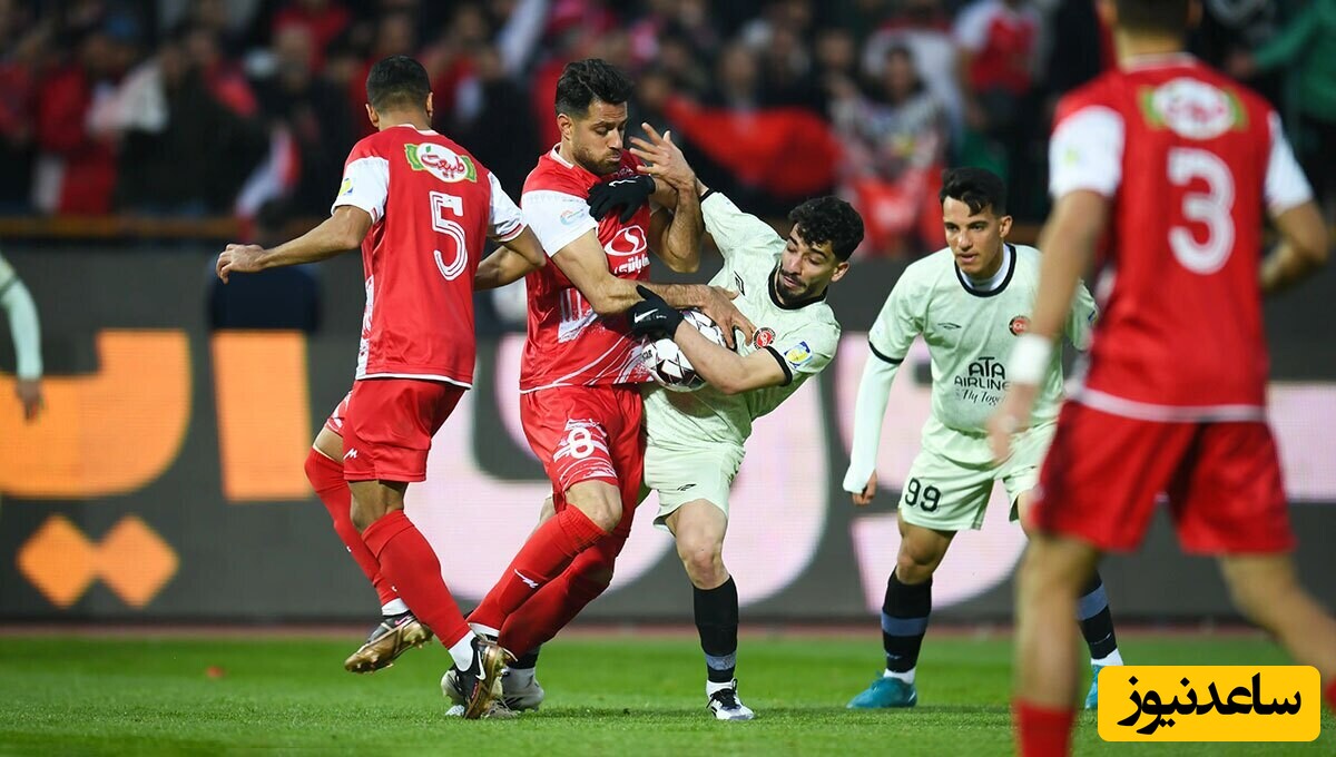 خلاصه بازی جذاب و پر حاشیه ی تراکتور و پرسپولیس