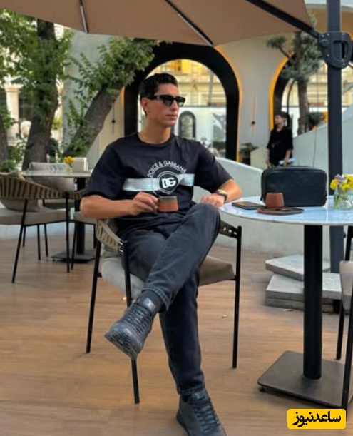 نگاهی به کیک تولد شکلاتی و مینیمال محمد نادری ستاره تراکتور+عکس/ تراکتوریا براش قلب❤ بذارین ببینیم چقد طرفدار داره