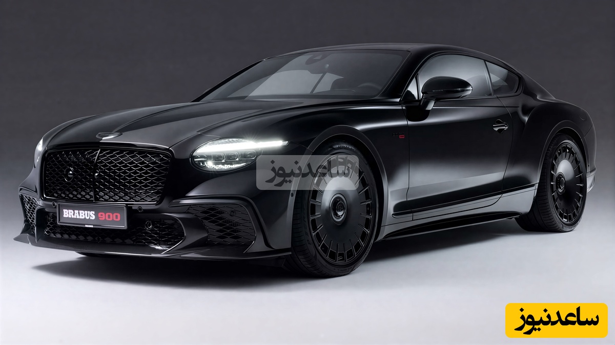 (ویدیو) ملاقات اشرافیت بنتلی با خشونت مهندسی آلمانی / شاهکار برابوس بنتلی 900 سوپربلک😎👌