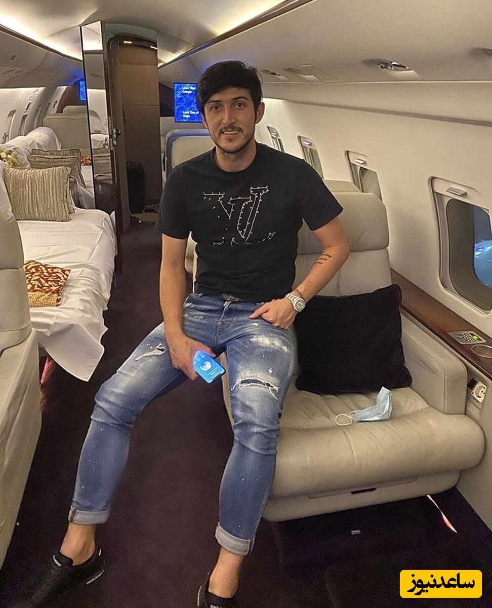 افراد خوش شانسی که سعادت سوار شدن به هواپیمای شخصی سردار آزمون را داشتند؛ مامانش که مهمان Vip و همیشگیه+عکس