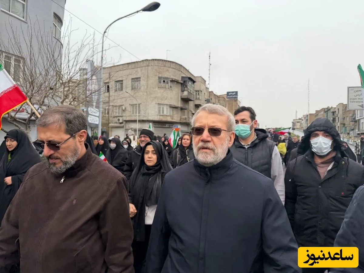 ویدئویی دیده نشده از شهید دکتر علی لاریجانی بر سر مزار شهید نصرالله