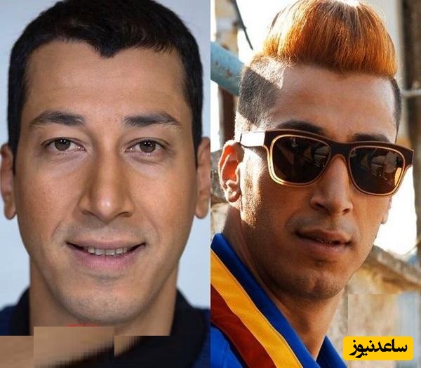 تغییر چهره بهرام افشاری