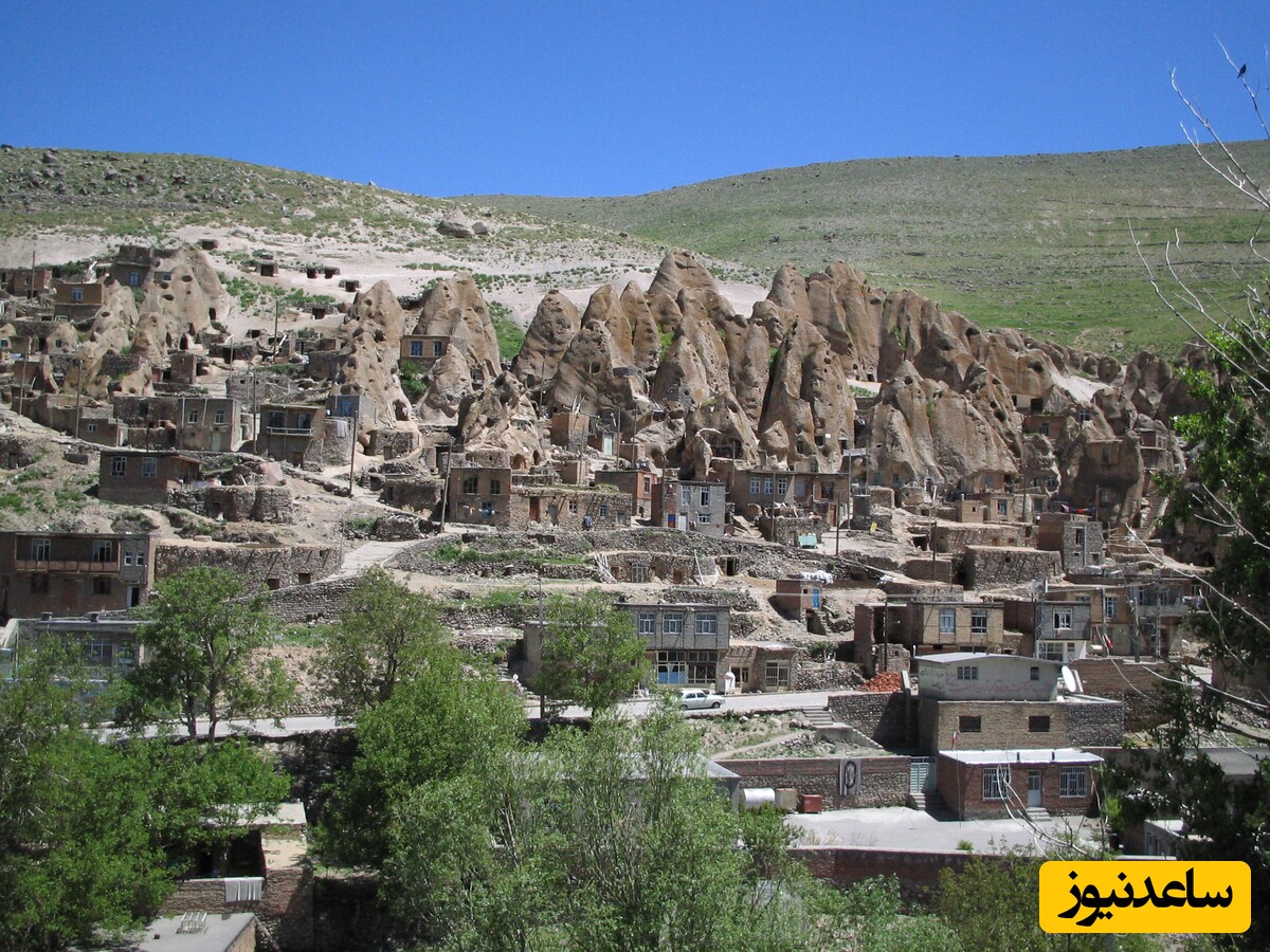 روستای تاریخی 7000 هزار ساله کندوان ؛ با خانه هایی در دل صخره هایش در آذربایجان شرقی