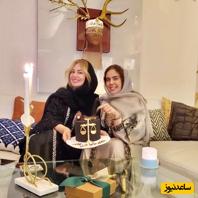 «مژگان» سریال بچه مهندس 3 در جشن تولد خواهرش 