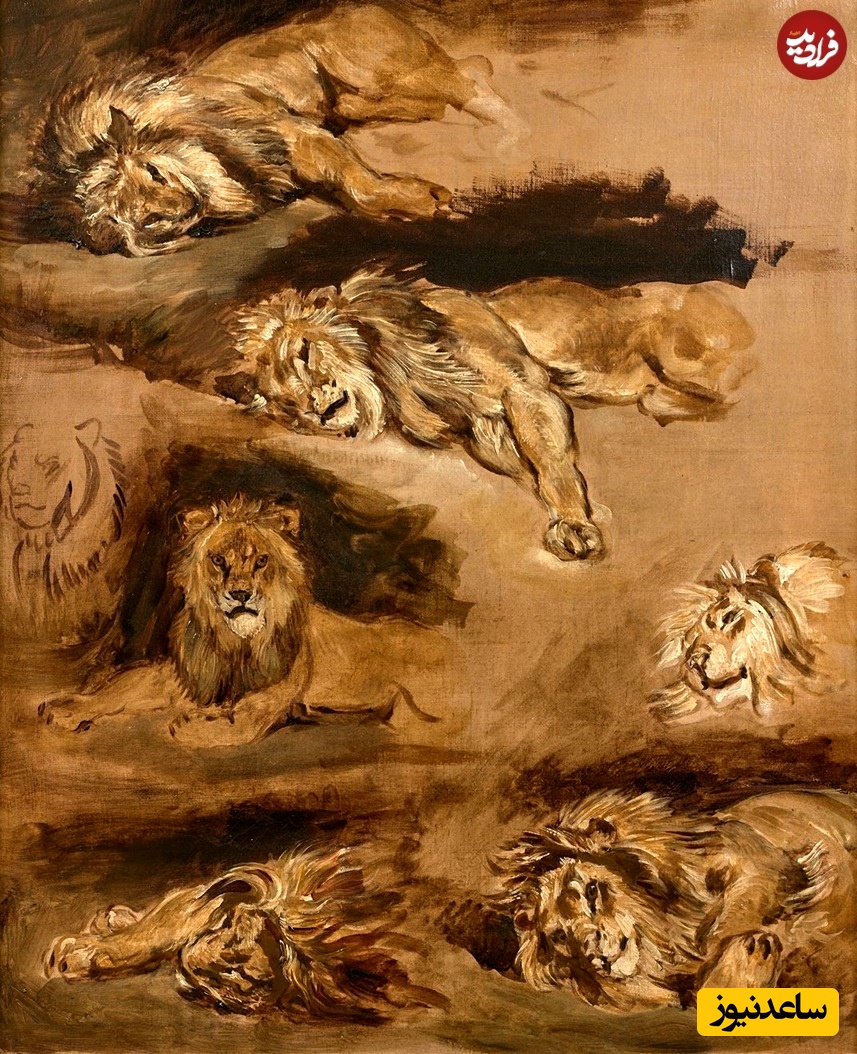  نقاشی هفت شیر 