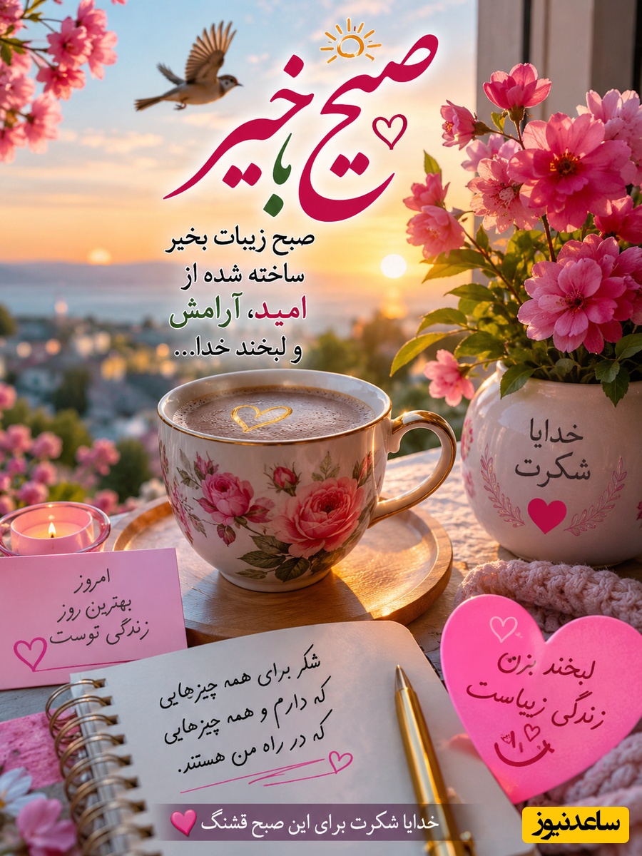 شکرگزاری صبحگاهی/ سپاس برای اشک‌هایی که مرا قوی‌تر کردند و لبخندهایی که روحم را زنده نگه داشتند / شکرگزاری امروز  25 خرداد 1405 + ویدئو