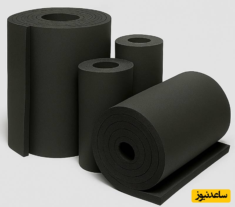 عایق الاستومری لوله ‌ای